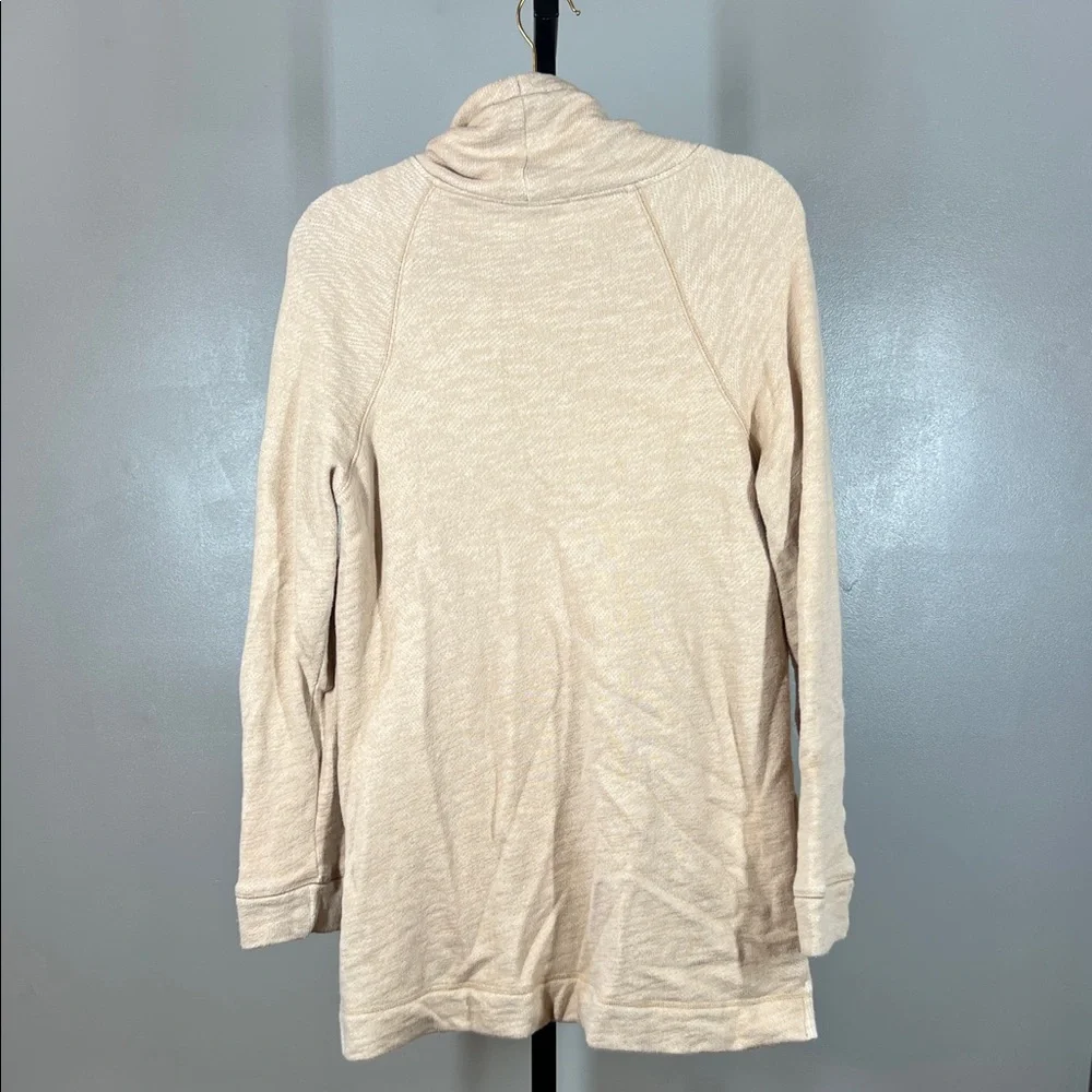 J. Crew Cream Hoodie Sweatshirt